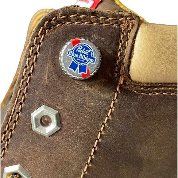 Timberland PRO Men's 6" PBR Pabst Gridworks Soft Toe Waterproof Boot - Picture 8 of 11